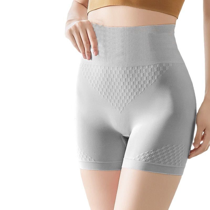 2PC Women High Waist Trainer Body Shaper Panties Tummy Belly Control Body Slimming Control Shapewear Lingerie ladies tummy tuck buttock lifting seamless underwear High Waist Boxer Briefs Tummy Control