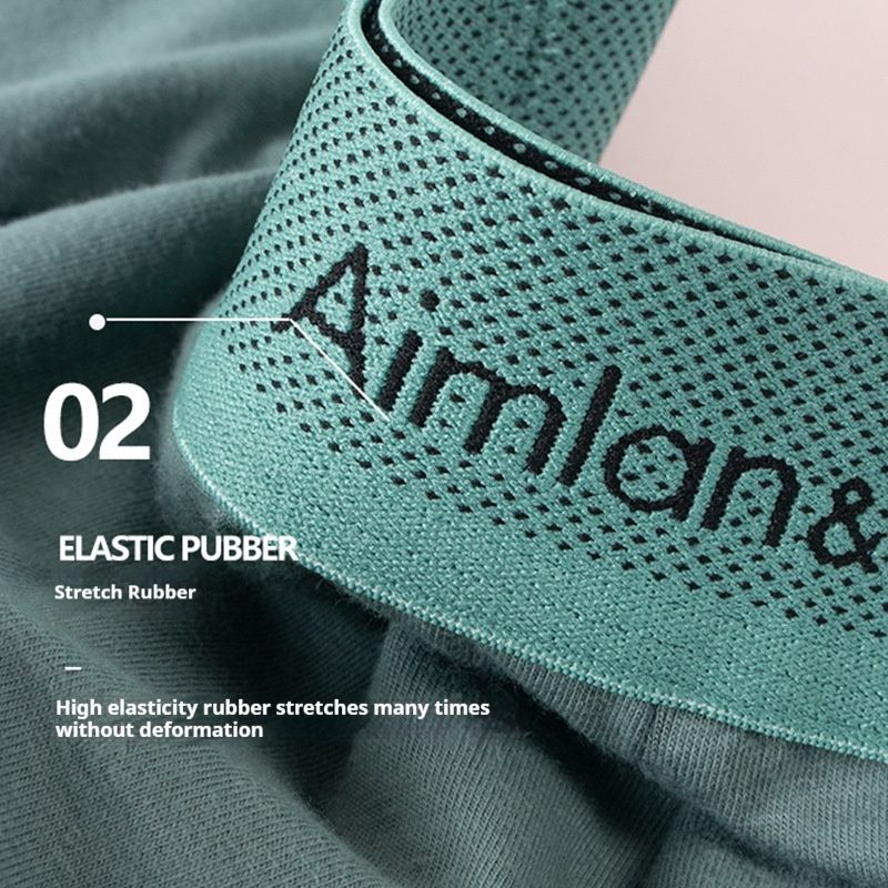 4PC L-6XL Cotton men's underwear men's cotton plus size graphene anti-bacterial crotch plus fat and large boxer briefs Breathable Soft Large Size Men's Boxer Underwear Comfortable Men Boxer Panties