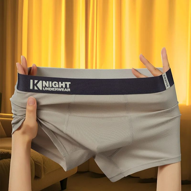 3PC Men Underwear Pure Cotton Panties Men Boxer Cotton Man Breathable Underpants Sports Comfort Fashion Solid Cotton Comfortable Breathable Boxers Men's Underpants Male Letter Printed Panties short
