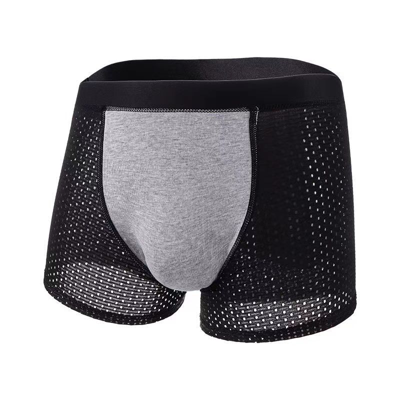 Men Trunks Built-in Fake Butt Hip Lifter Enhancer Shorts Boxer Briefs Padded Underwear Shapewear Underpants Nylon Breathabl Men Shaped Underpants Shorts Men Shaper Latex Buttock Pad Underpants Seamles