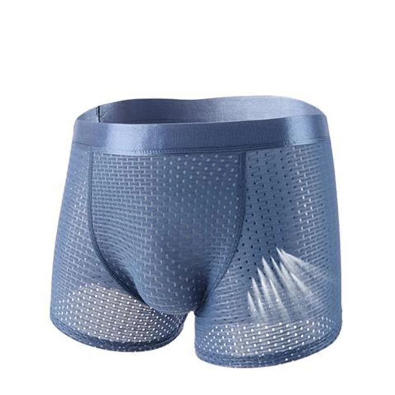 Men Trunks Built-in Fake Butt Hip Lifter Enhancer Shorts Boxer Briefs Padded Underwear Shapewear Underpants Nylon Breathabl Men Shaped Underpants Shorts Men Shaper Latex Buttock Pad Underpants Seamles