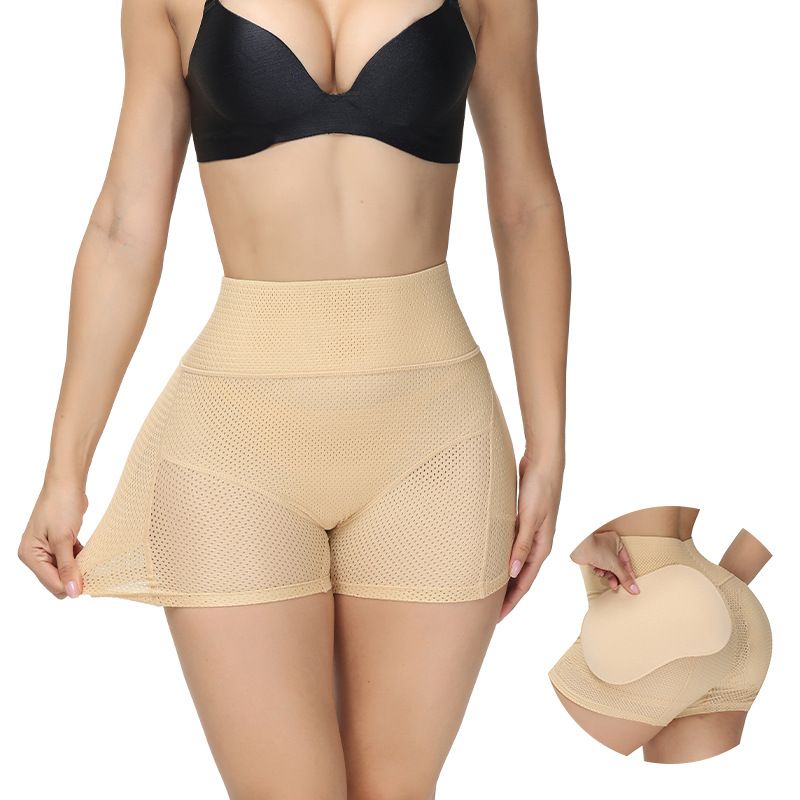 Women Hip Enhancer Hip Butt Cushion Hips Cushion Padded Panties Control Panties Large False Bum Butt Lifter Hip Enhancer Filling Butt Lifting Lifter Buttock Mesh Little Hole High Waist Body Shaper