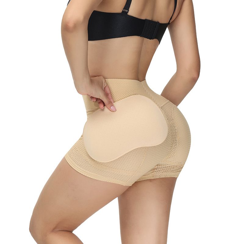 Women Hip Enhancer Hip Butt Cushion Hips Cushion Padded Panties Control Panties Large False Bum Butt Lifter Hip Enhancer Filling Butt Lifting Lifter Buttock Mesh Little Hole High Waist Body Shaper