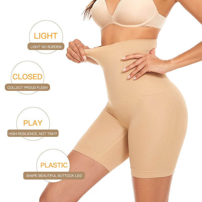 Women Shapewear Tummy Control Panties Shaping Control Panties  High Waisted Butt Lifter Short Seamless Body Shaper Hip Enhancer Thigh Slimmer Tummy Control Butt Lifting Slim Shorts