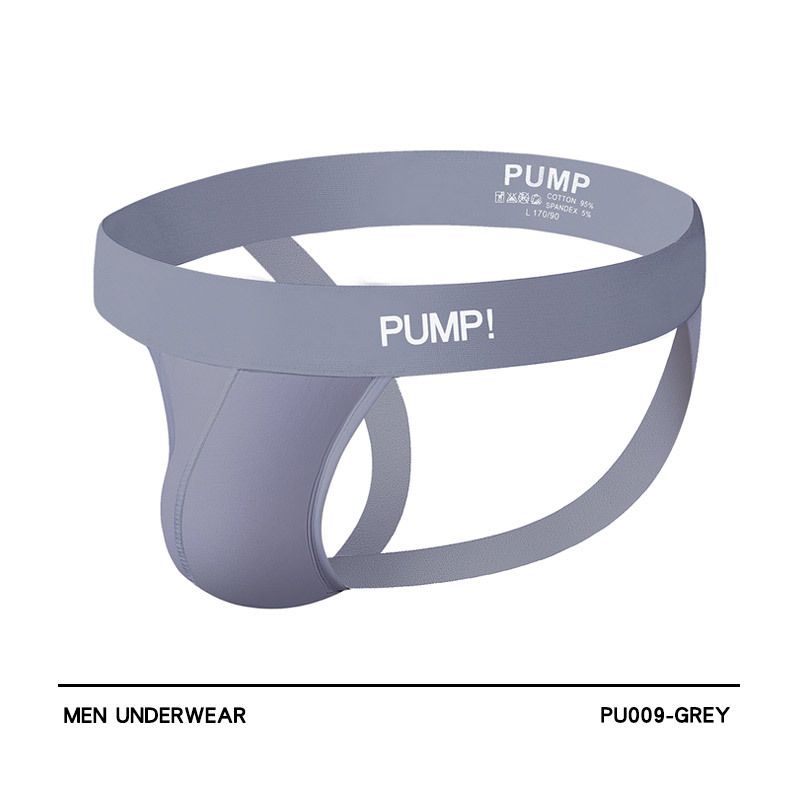 3PCS Sexy Men Underwear Briefs Athletic Jock Strap Supporter Gay Men's Jockstraps Solid Men's Briefs Mesh Breathable Sexy Plus Size Triangle Briefs
