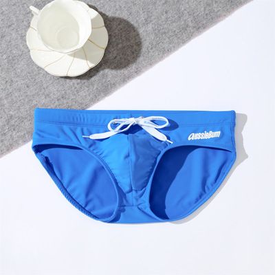 Swimwear Men's low waist elastic comfortable trendy sexy swimming trunks Men Briefs Swimsuit Sexy Swimming Bikini Bathing Suit Swim Trunks Mesh Pouch Beachwear Beach Shorts