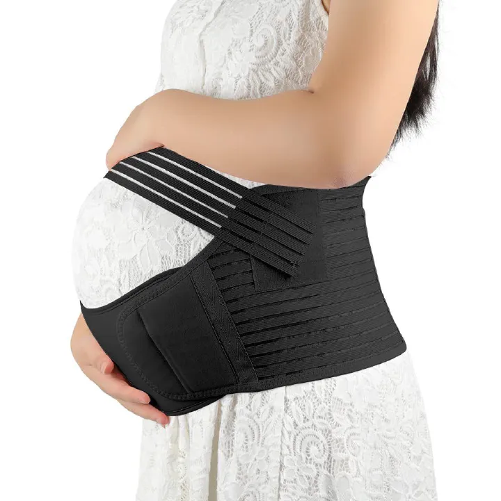Pregnant Women Support Belly Band Back Clothes Belt Adjustable Waist Care Maternity Abdomen Brace Protector Pregnancy