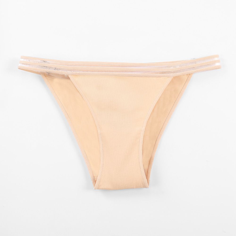 4Pcs/Set Cotton Panties For Women Low Rise Briefs Female Underpants Sexy Lingerie Seamless Underwear Breathable Pantys Solid Color Bikini Briefs Underwear Ladies Sexy Panty Girls Lingerie S-XL