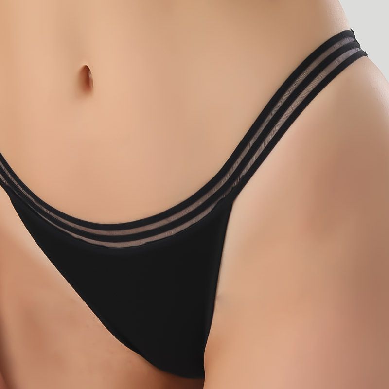 4Pcs/Set Cotton Panties For Women Low Rise Briefs Female Underpants Sexy Lingerie Seamless Underwear Breathable Pantys Solid Color Bikini Briefs Underwear Ladies Sexy Panty Girls Lingerie S-XL