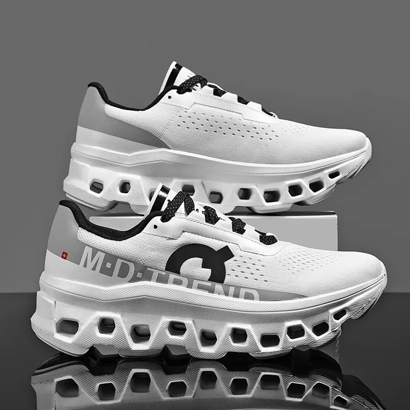 Men Sports Shoes Luxury Casual Sneakers Mesh Running Shoes Summer Lightweight Platform Fashion Basketball Walking Shoes for Men Mens Max Cushioned Walking & Running Shoes Sneakers,Thick Soles