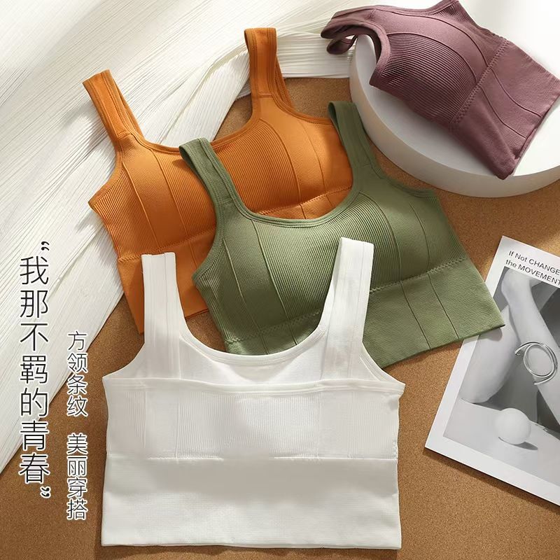 Women's Tube Tops Brassiere Women's Sports Bra Push Up Underwear Tops Seamless Sports Top Sexy Lingerie Female Tops Girl Bra