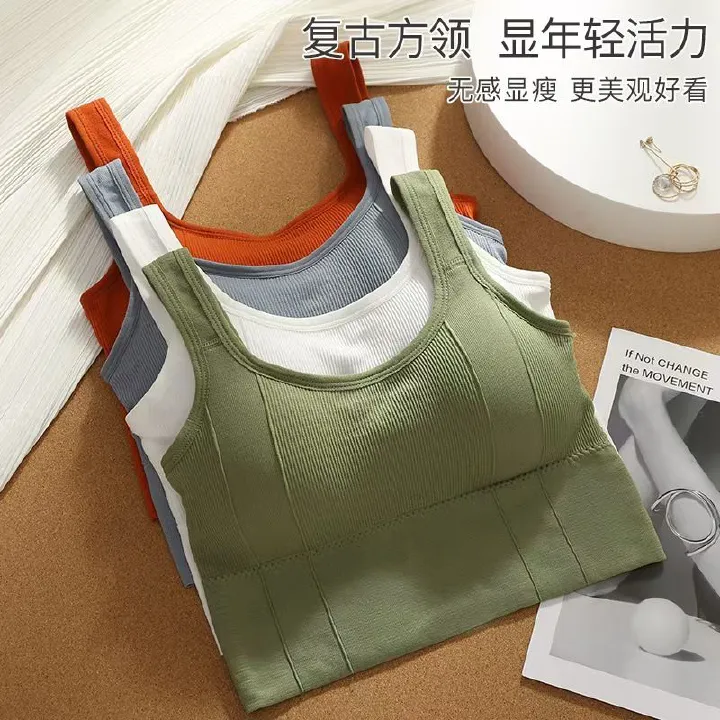 Women's Tube Tops Brassiere Women's Sports Bra Push Up Underwear Tops Seamless Sports Top Sexy Lingerie Female Tops Girl Bra