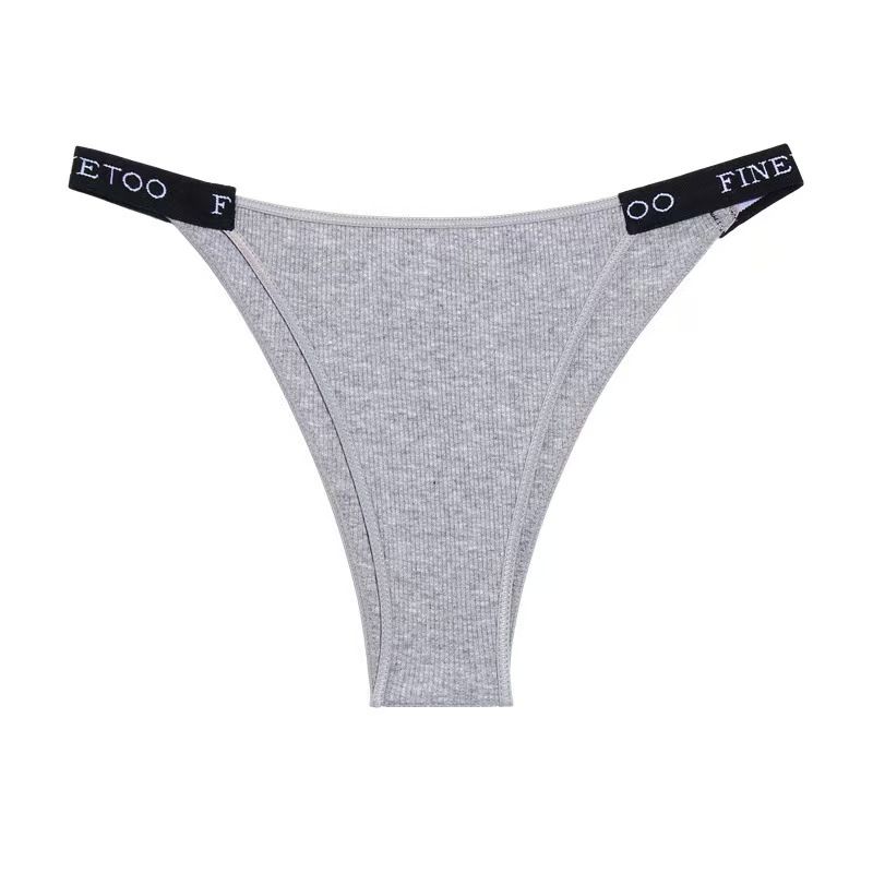 4PCS Cotton Panties Briefs Women Underpants Female Sexy Panties Thong Women's Pantys Underwear Solid Color Intimate Lingerie Low Waist Panties Women Thongs Sports Thong Shorts Briefs T-back Fitness