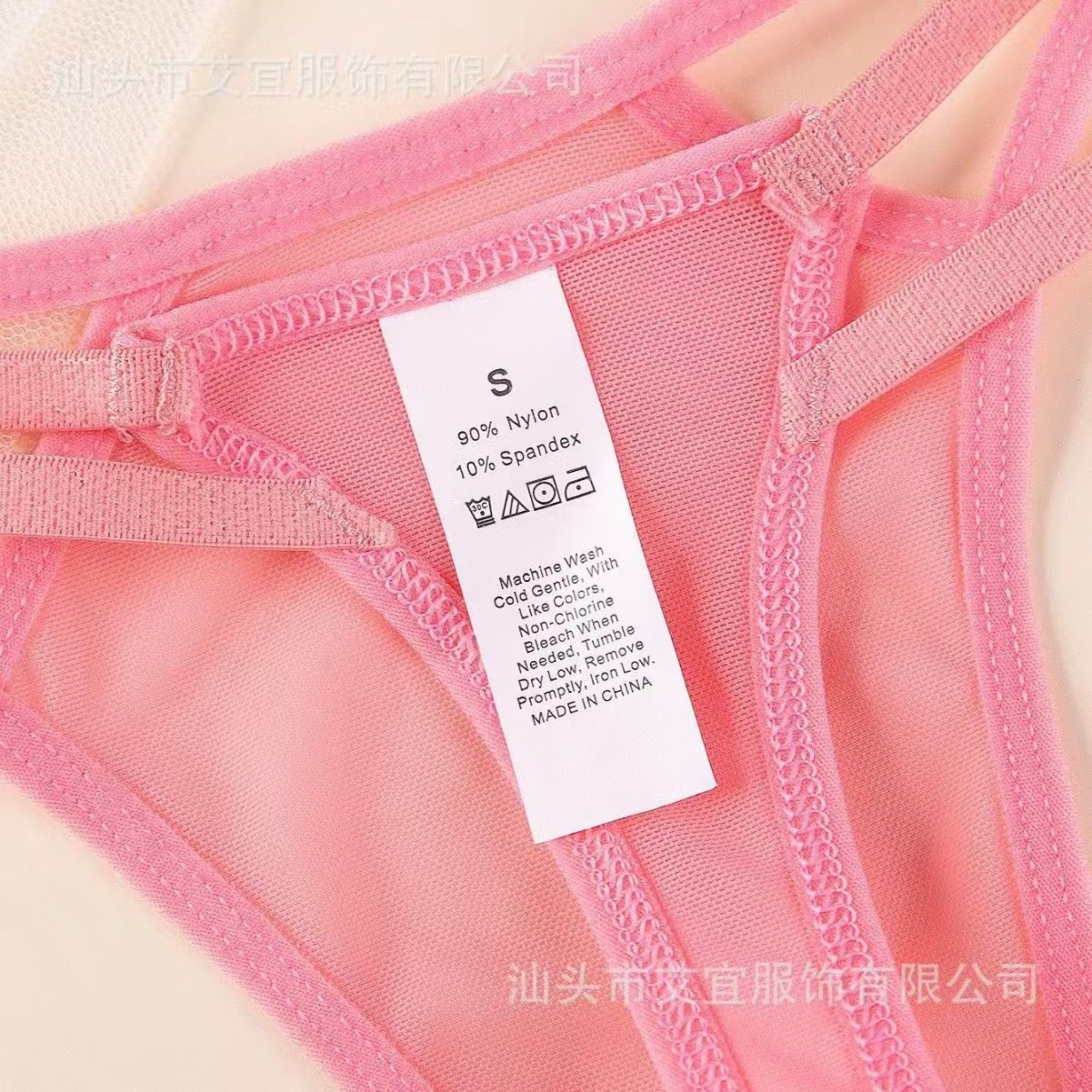 3Pcs Ladies Thong Underwear Sexy Low Waist Lace Thong Double Layer Thin Belt Underwear Sexy Low Waist See-Through Thong Ladies Soft Panties G-string Panties Breathable Underwear Bikini Underwear