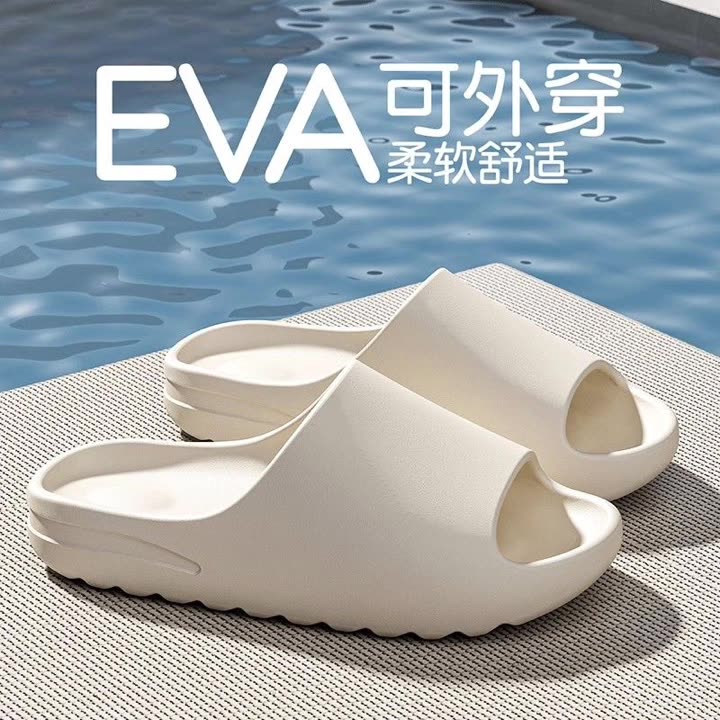 Brand Women Men Slippers Fashion EVA Slides 2024 Summers Outdoor Beach Sandals Women Casual Shoes Man Flip-flops Men's Sandal Summer Women Slippers Men Sandals Casual Beach Shoes Soft Bottom Slides
