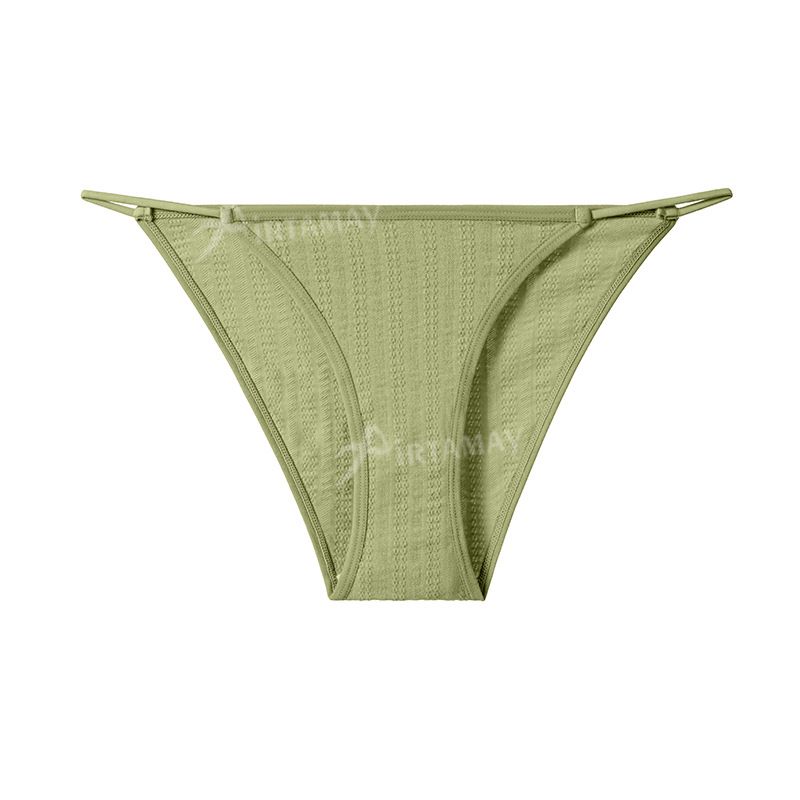 3PCS/SET Women Cotton Panties Women Sexy Low Rise Briefs Female Breathbale Underwear Low Waist Bikini Briefs Cotton Low Waist Sexy Women Underwear Fashion Rope Temptation Thong Soft Slim Fit Girl