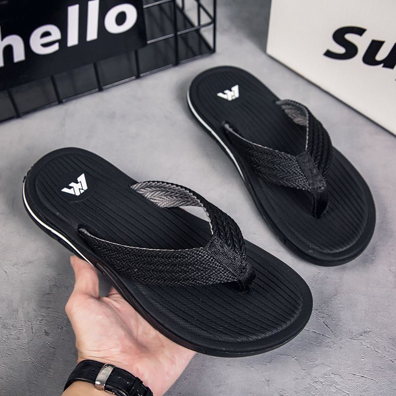 New Sandals Shoes Men Summer Men Flip Flops High Quality Beach Sandals Anti-slip Casual Shoes Man Slippers Casual Flip Flops For Men Slippers Beach Sandals Summer Non-Slip Flat Slides
