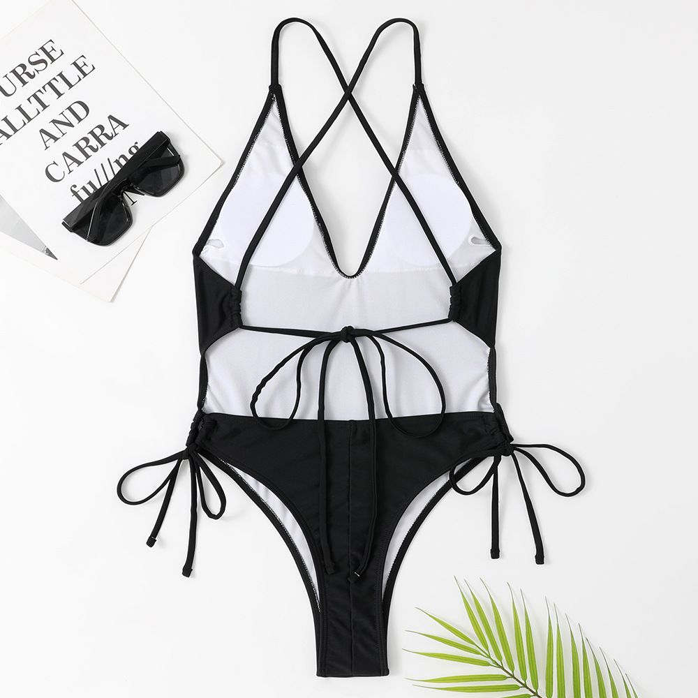 Sexy Bikinis Woman Swimwear One Piece Women's Swimsuit 2025 Female High Leg Bath Bathing Suits Swimming for Beach Wear Monokini