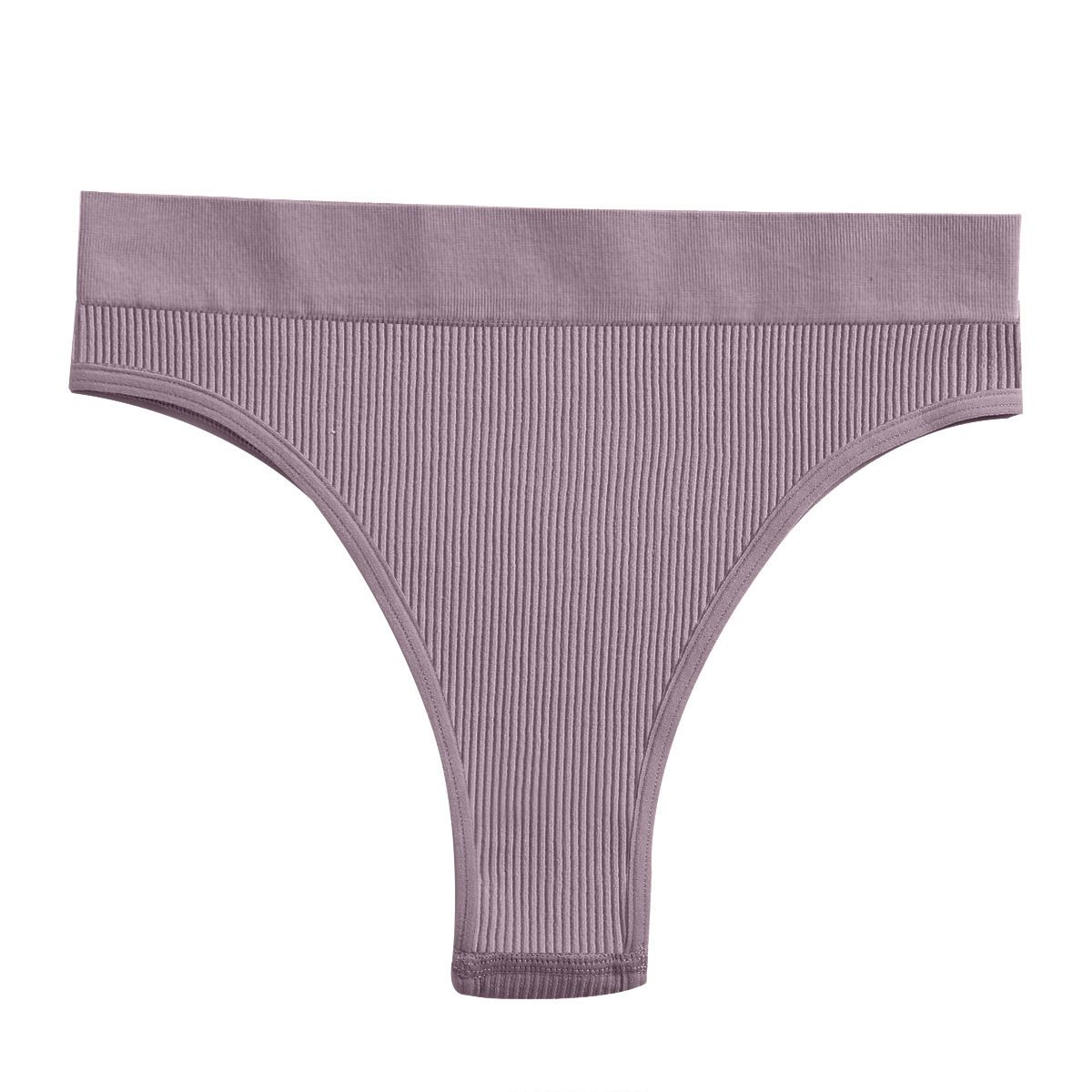 4PCS/Set Women's Cotton Panties Seamless High Waisted Thongs Comfortable Sexy Female Underpants Panties Briefs Intimates S-XL