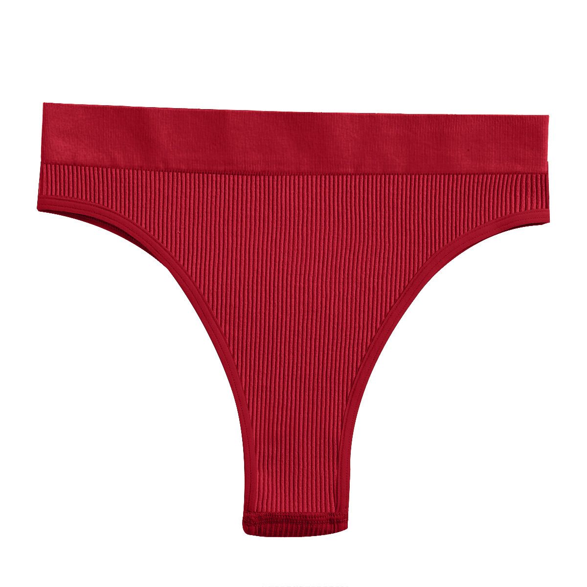 4PCS/Set Women's Cotton Panties Seamless High Waisted Thongs Comfortable Sexy Female Underpants Panties Briefs Intimates S-XL