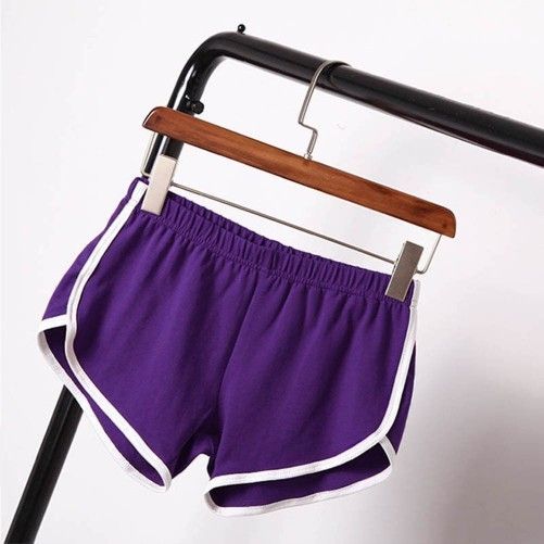 2PCS Fashion Stretch Waist Casual Shorts Woman High Waist Black White Shorts Harajuku Beach 2025 Sexy Short Women'S Clothing Women's Stretch Waist Casual Shorts, High Waist Shorts, Harajuku Beach