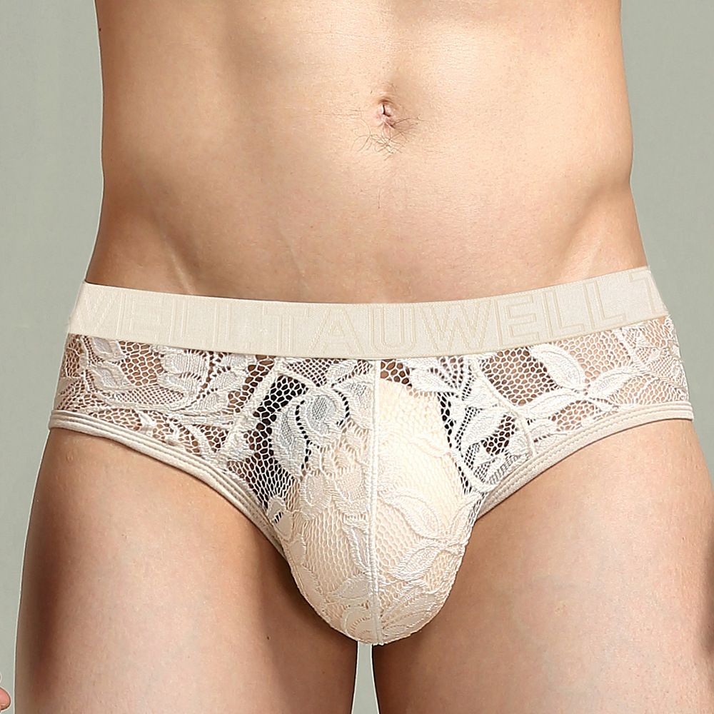 2PCS Mens Lace Panties Sexy Sissy Underwear Lingerie Low Rise Underpants Transparent Lace Briefs Men See Through Sexy Lace Panties Male Transparent Underpants Plus Size Solid Color Men Underwear