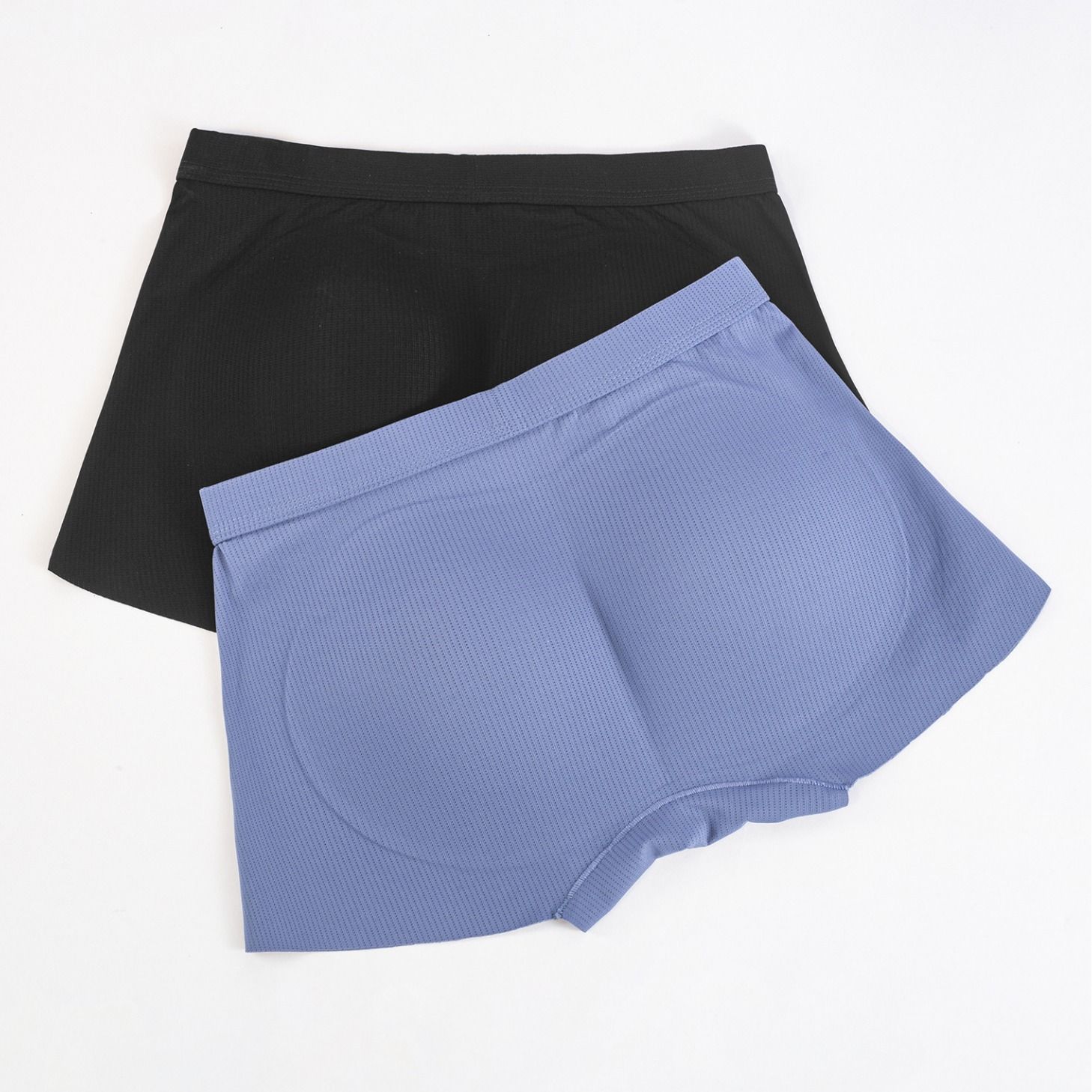 Fake Ass Underwear Traceless 3D Sexy Men Padded Underwear Boxer Briefs Buttocks Lifter Enlarge Butt Push Up Underpants Panties Men Trunks Built-in Fake Butt Hip Lifter Enhancer Shorts Boxer Briefs