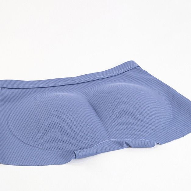 Fake Ass Underwear Traceless 3D Sexy Men Padded Underwear Boxer Briefs Buttocks Lifter Enlarge Butt Push Up Underpants Panties Men Trunks Built-in Fake Butt Hip Lifter Enhancer Shorts Boxer Briefs
