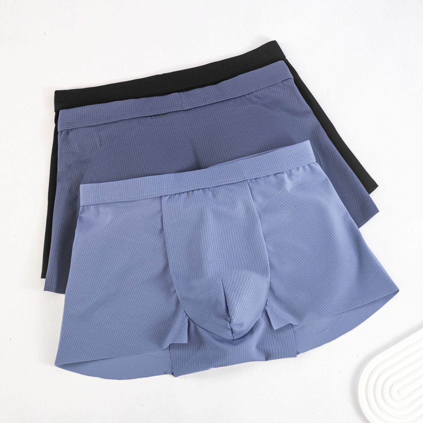 Fake Ass Underwear Traceless 3D Sexy Men Padded Underwear Boxer Briefs Buttocks Lifter Enlarge Butt Push Up Underpants Panties Men Trunks Built-in Fake Butt Hip Lifter Enhancer Shorts Boxer Briefs