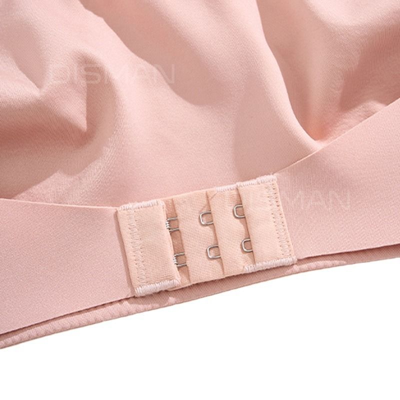 Women's Strapless No Padding Seamless Front Button Bra Comfortable Smooth Underwear Women Strapless Bra Seamless Tube Tops Breathable Wireless Wedding Brassiere Push Up Bras Female Lingerie