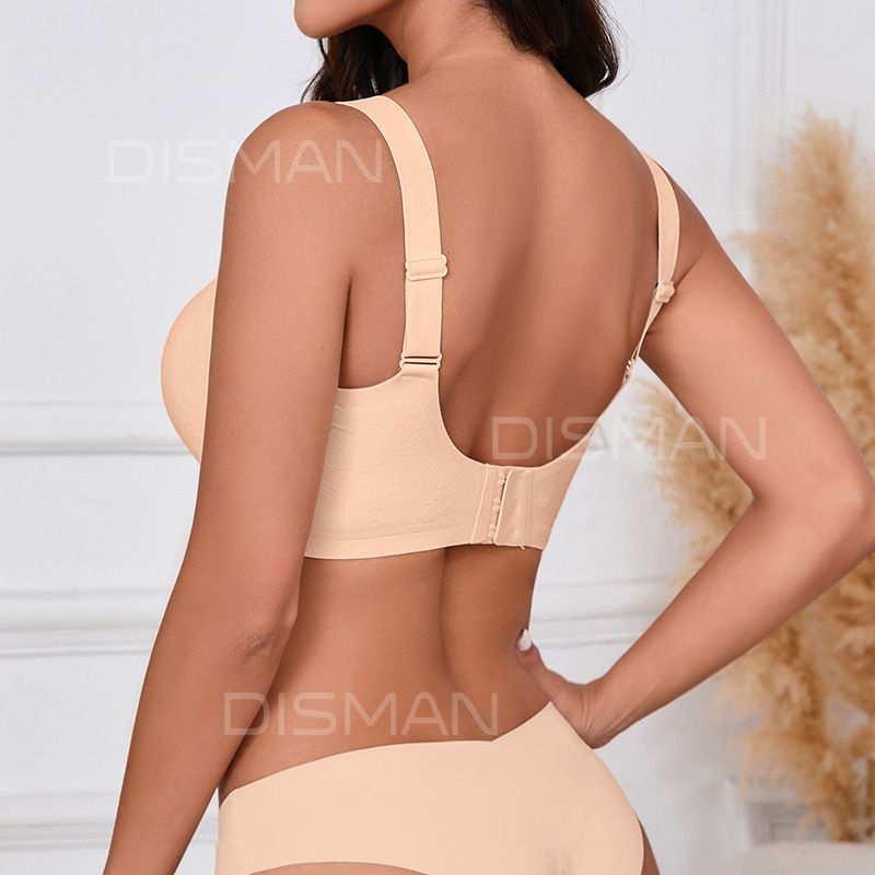 Women's Seamless Bra Push-Up Sports Bra sports underwear Invisible bra seamless breathable comfortable elastic shockproof underwear without steel rings Ladies' jacquard vest invisible underwear
