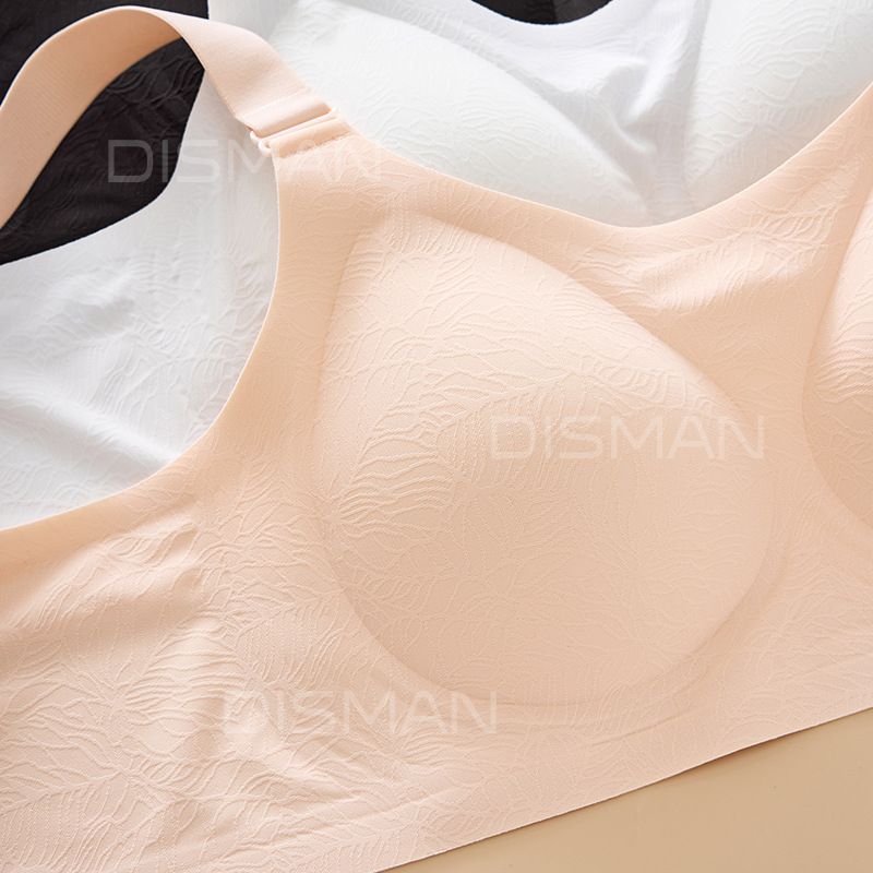 Women's Seamless Bra Push-Up Sports Bra sports underwear Invisible bra seamless breathable comfortable elastic shockproof underwear without steel rings Ladies' jacquard vest invisible underwear
