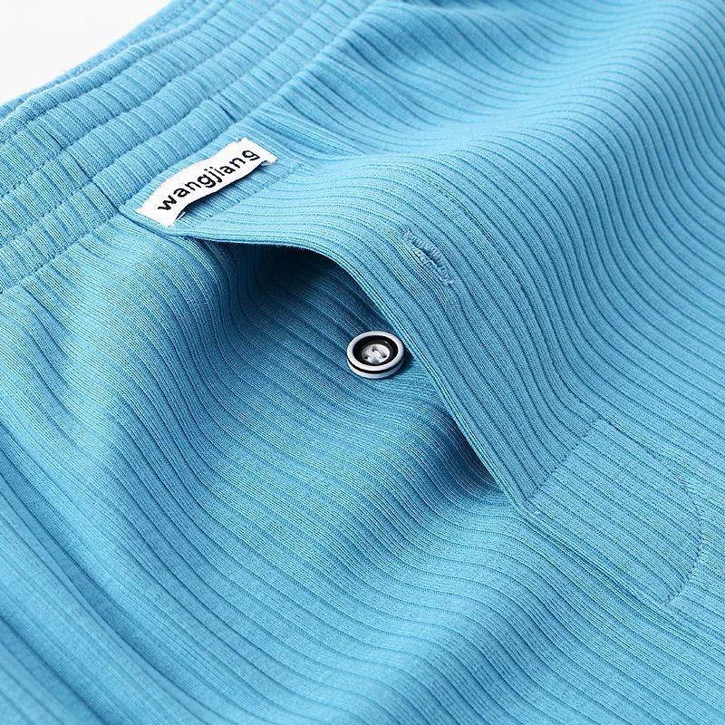 2PCS WJ Stretch Cotton Underwear Mens Boxer Shorts Threaded Aro Pants Sleepwear Loungewear Shorts Boxers Male Underpants Panties Men Cotton Boxers Shorts Loose Mid-Waisted Men's Plus Size Underwear
