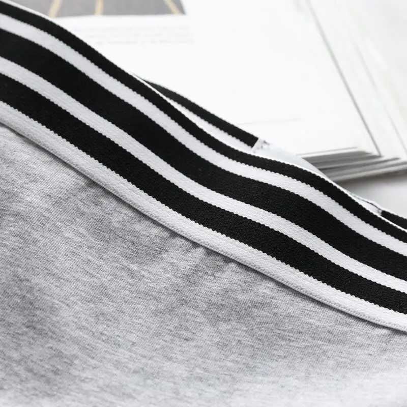 3PCS Low Waist Boxer Panties for Women, Comfortable and Breathable Underwear, Ladies Pants, Intimate Lingerie, Female Boxer, Sport Ladies Solid color boxers Briefs Comfortable Female Underwear Sporty