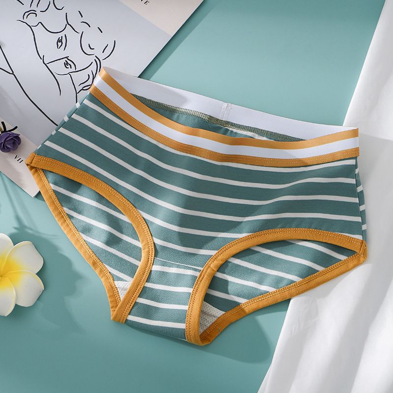 3Pcs Cotton Letter Belt Underwear Women's Panties Sexy Breathable Low Waist Briefs Female Stretch Comfortable Lingerie Ladies Solid Colors M-XXL Woman Sexy Panties Briefs