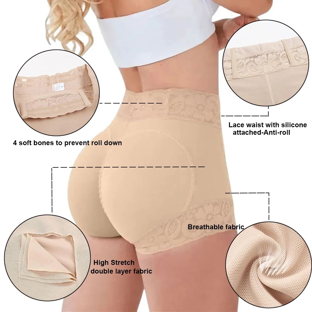 fajas colombianas tummy control butt lifter body shapewear women slimming girdle body shaper waist trainer high waist flat belly butt Lifter Shorts Underwear Briefs Women Body Shaper Control Panties