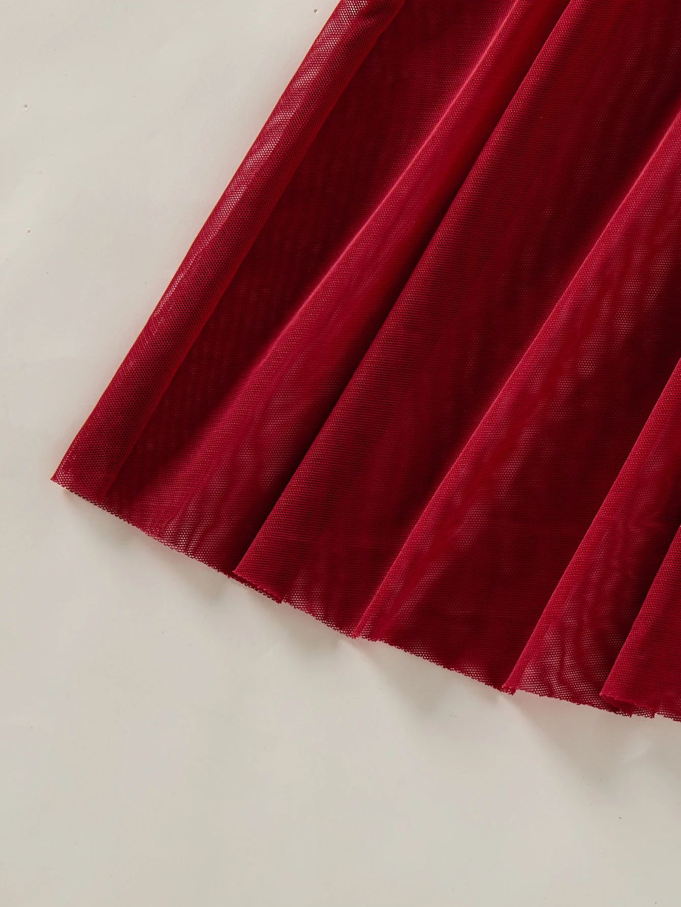 2 Piece/set Sexy Pajamas Women's Lace Suspender Nightdress Ladies' wine red countryside style wheat ear embroidery semi transparent nightgown, elegant and comfortable, bow design Slip dress