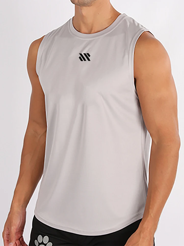 new Gym Vest Men Bodybuilding Sleeveless Sports Tank Top quick-drying mesh Fitness Running Tank Top Quick-drying Loose Bodybuilding Sleeveless Shirt Men Fashion Basketball Vest