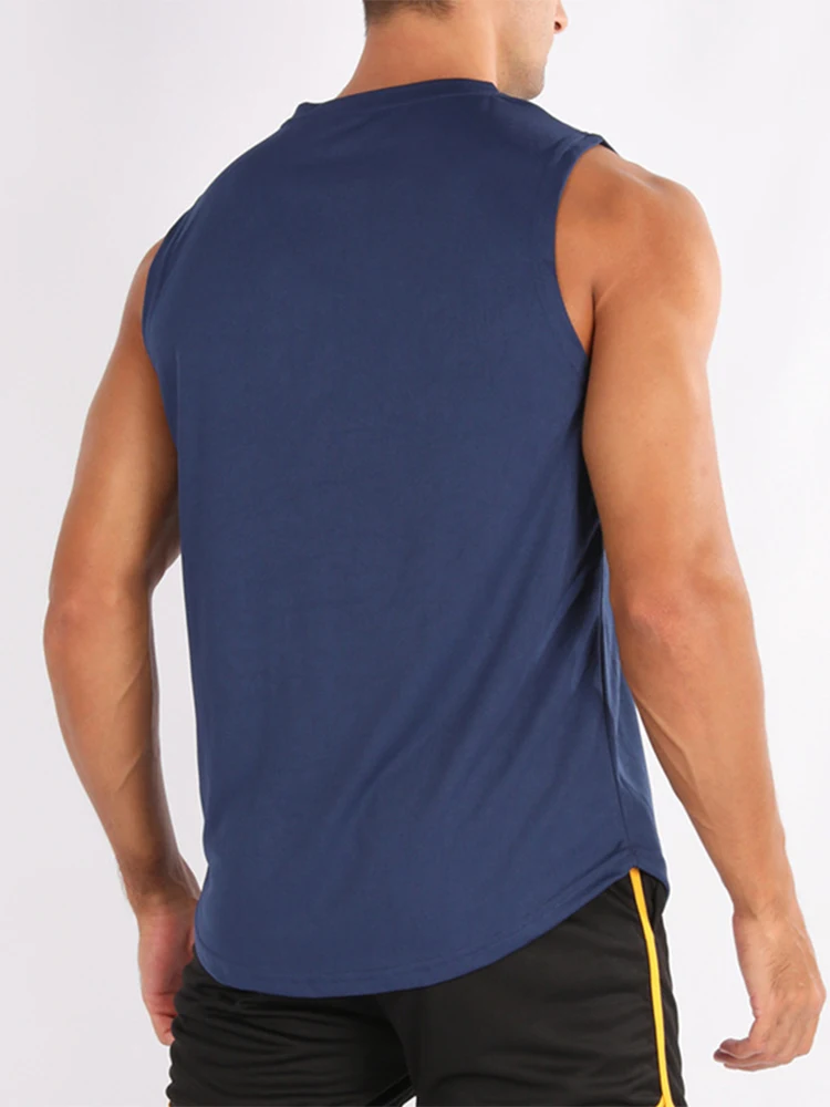 new Gym Vest Men Bodybuilding Sleeveless Sports Tank Top quick-drying mesh Fitness Running Tank Top Quick-drying Loose Bodybuilding Sleeveless Shirt Men Fashion Basketball Vest
