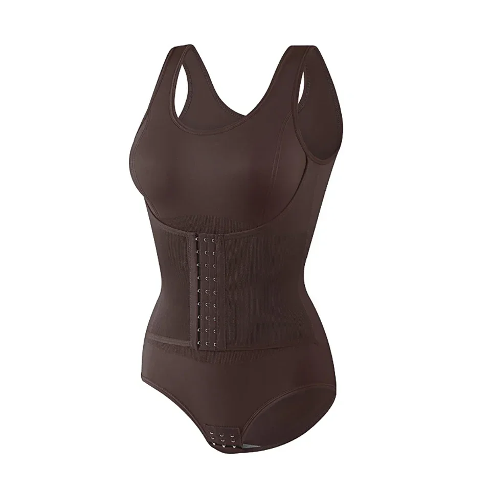 New Bodysuit Shapewear with Zipper Belt Women Tummy Control Fajas Body Shaper Waist Trainer Slimming Cincher Corset Tops Zipper Belt Bodysuit Shapewear For Women Tummy Control Fajas Body Shaper Waist