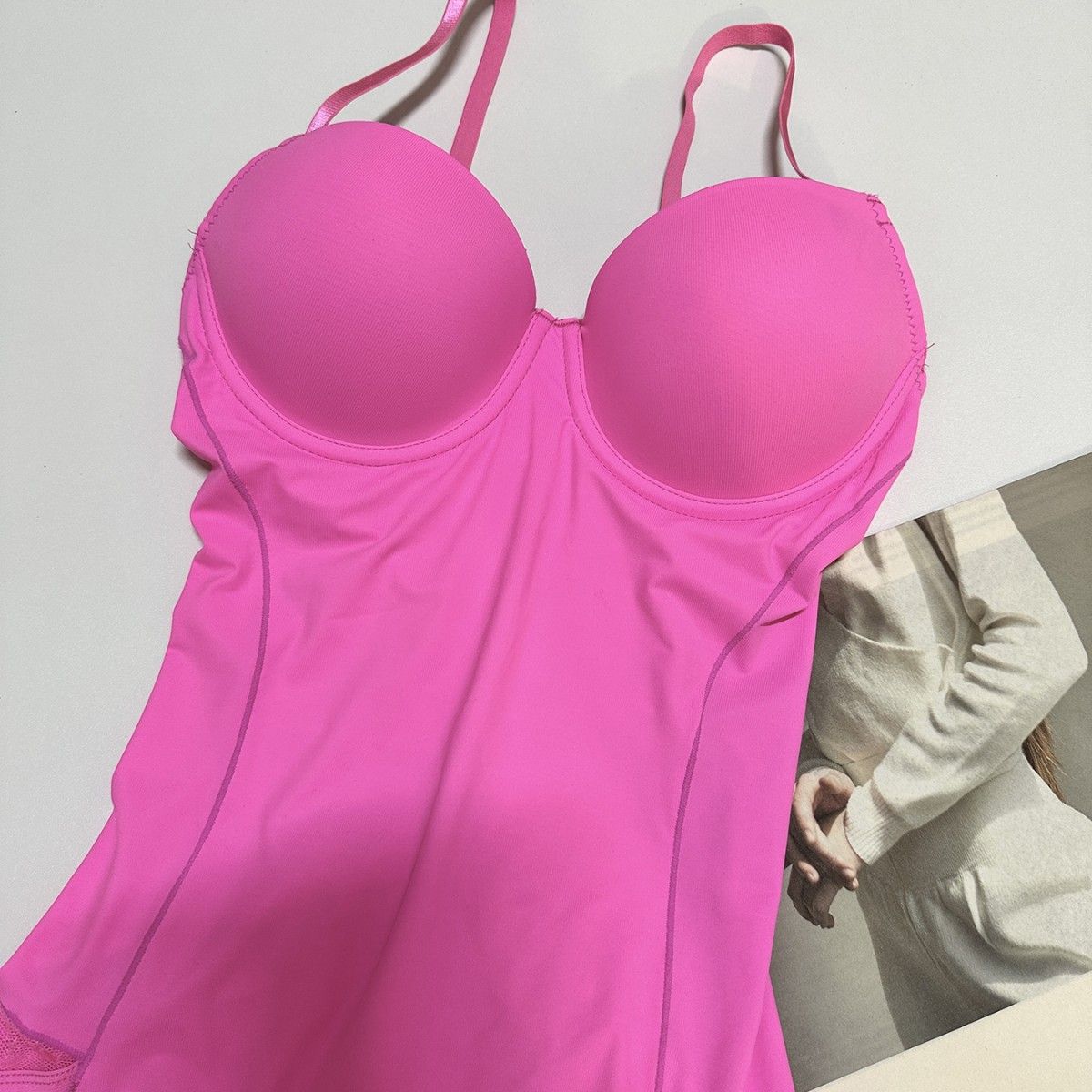 Solid Seamless Shaping Shapewear Bodysuit, Tummy Control Butt Lifting Slimmer Body Shaper, Women's Underwear & Shapewear Bodysuit for Women Faja Full Body Shaper Thong Soft Body Shaping Sculpting