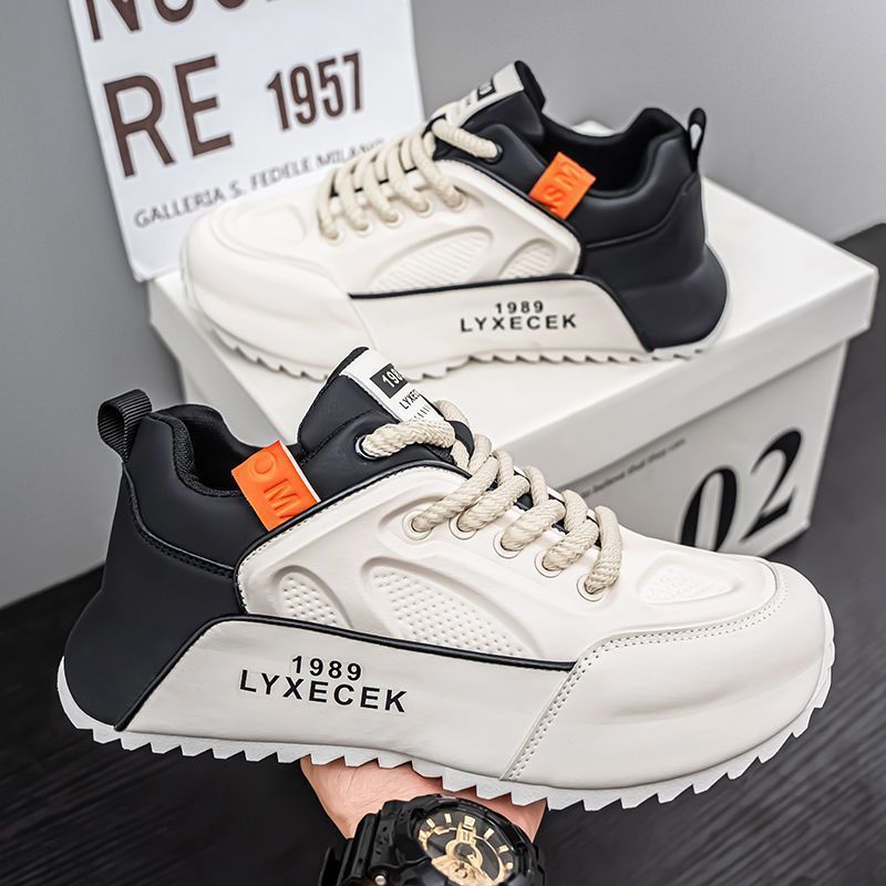 (Size:39-48) Men's Flats Shoes Luxury Men's Sneakers Spring Autumn 2024 Outdoor Sport Shoes for Men Fashion Tenis Para Hombre Men's casual sports outdoor hiking trendy fashion street comfortable