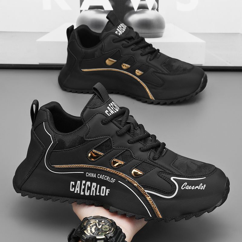 (Size:39-48) Men's casual sports outdoor hiking trendy fashion street comfortable Men's sports shoes thick bottom casual shoes lightweight Men Sport Running Shoes Men's Basketball Shoes