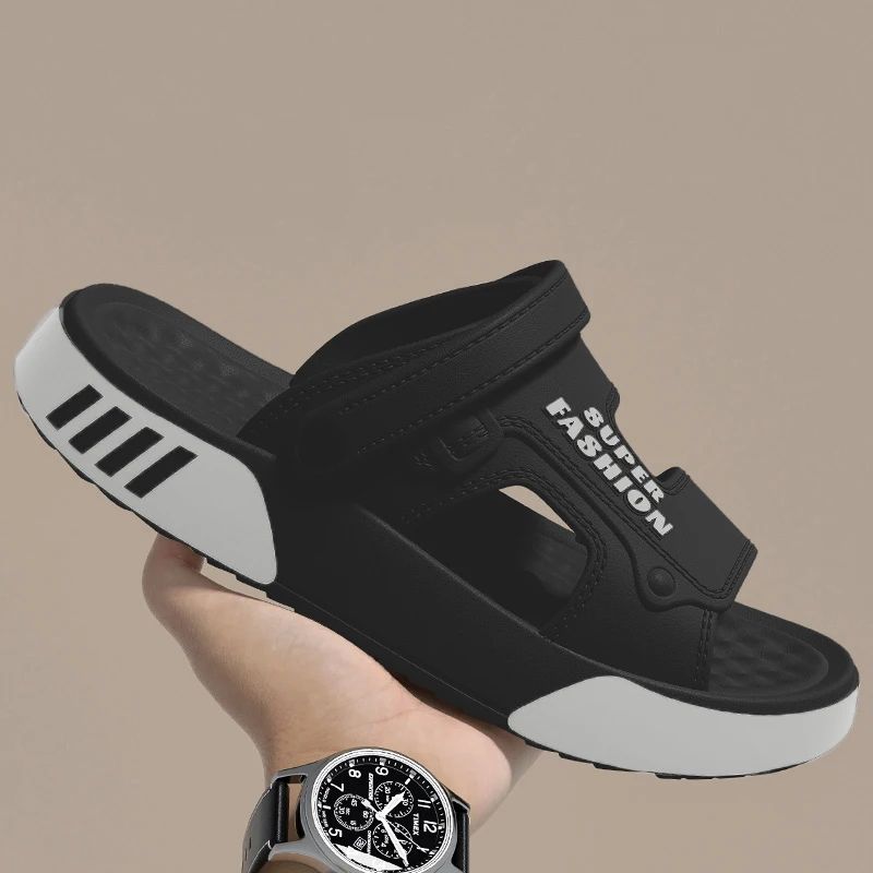 Men Slippers Summer EVA Soft-soled Platform Slides Sandals Indoor Outdoor Walking Beach Shoes Flip Flops Mens Home Shoes New Men's Massage Slippers Indoor Outdoor Sandals Beach Comfortable Soft Slides