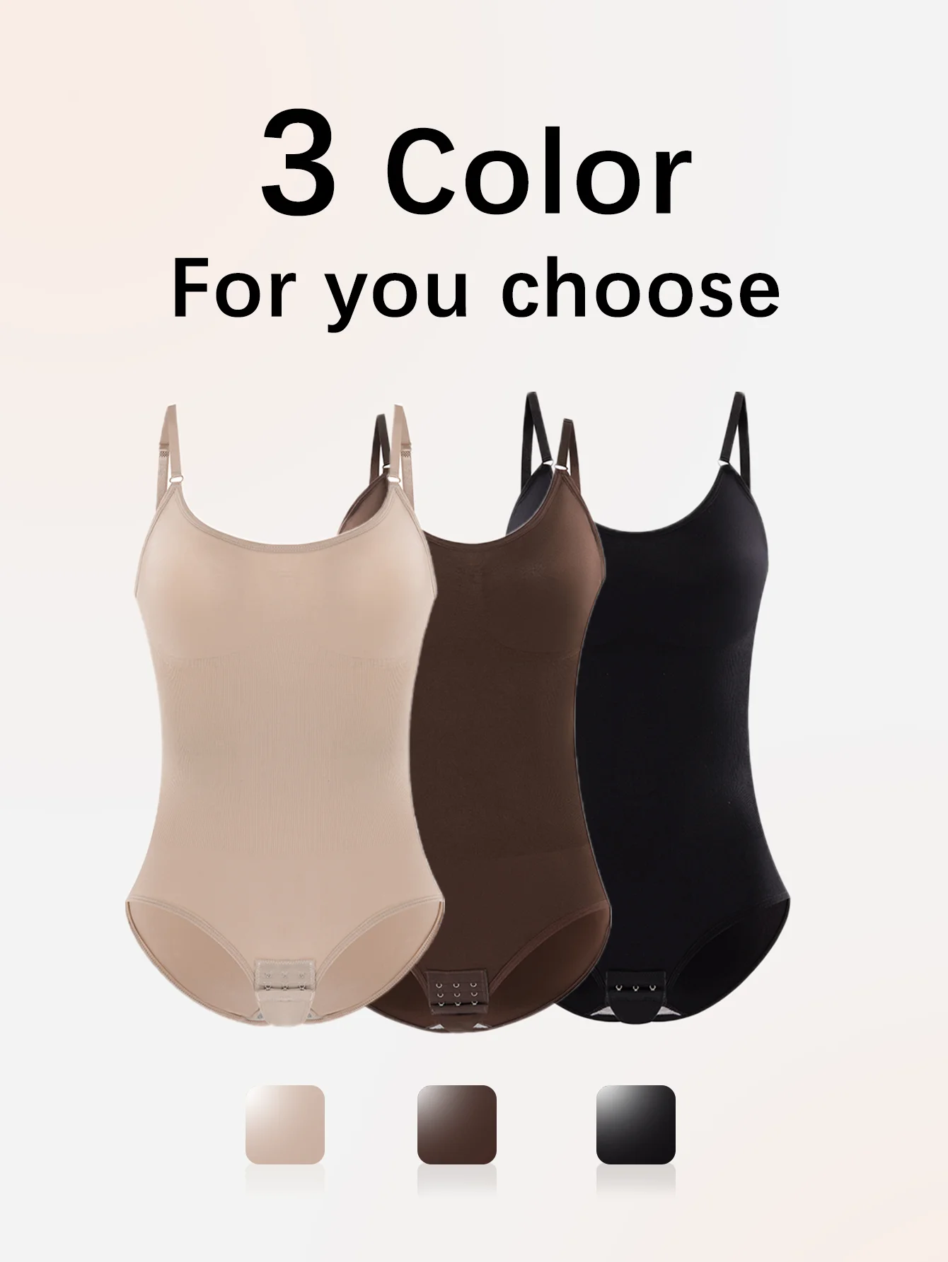 Drop Shipping Women Sexy Shapewear Seamless Slimming Butt Lifter Shaper Smooth Out Bodysuit Open Crotch High Elastic Body Suits Solid Seamless Brief Shaping Shapewear Bodysuit, Tummy Control Butt Lift