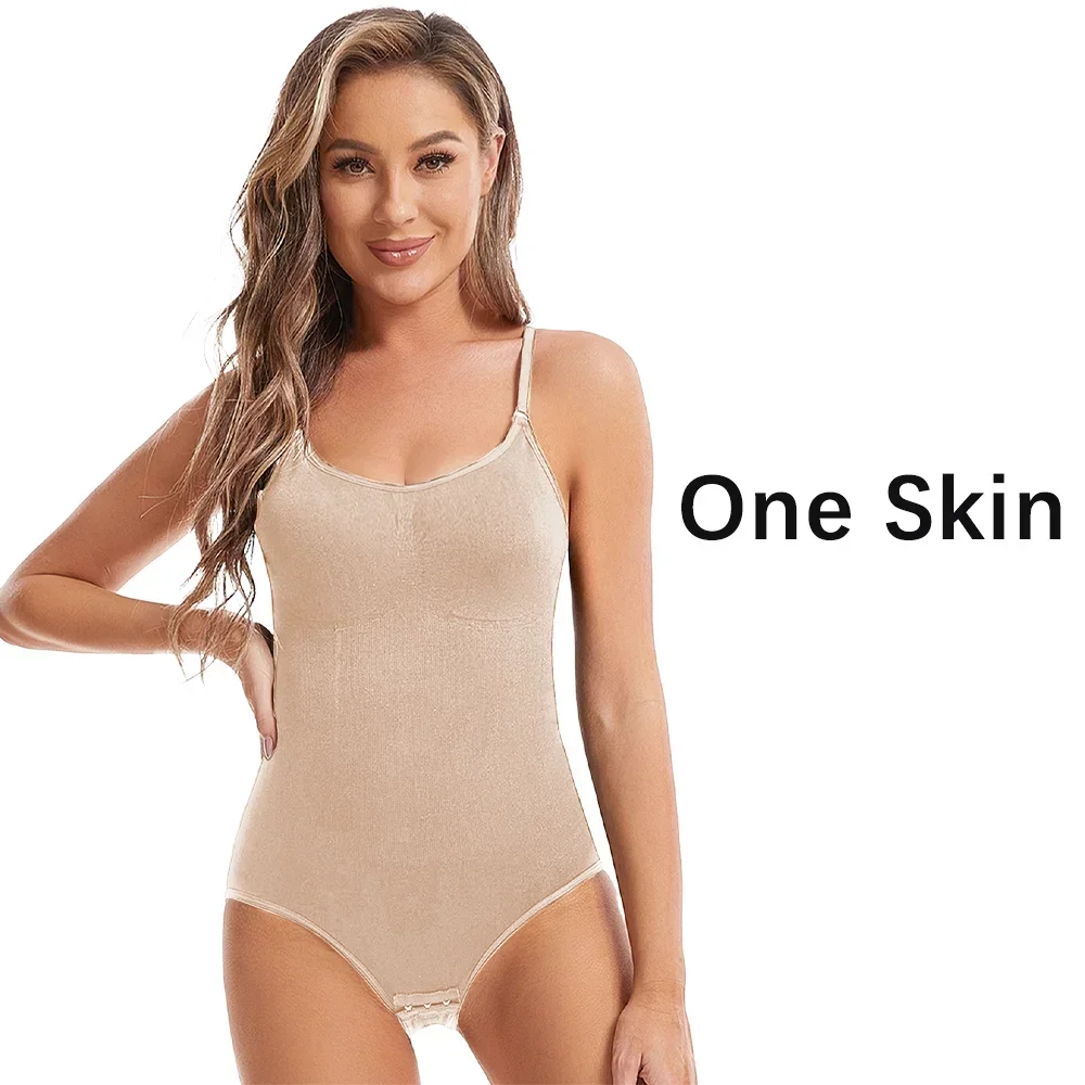 Drop Shipping Women Sexy Shapewear Seamless Slimming Butt Lifter Shaper Smooth Out Bodysuit Open Crotch High Elastic Body Suits Solid Seamless Brief Shaping Shapewear Bodysuit, Tummy Control Butt Lift
