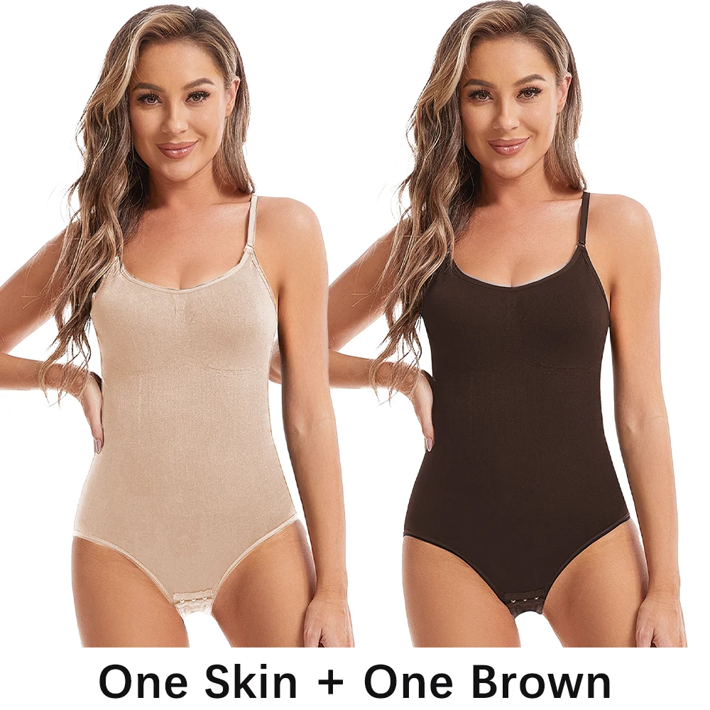 Drop Shipping Women Sexy Shapewear Seamless Slimming Butt Lifter Shaper Smooth Out Bodysuit Open Crotch High Elastic Body Suits Solid Seamless Brief Shaping Shapewear Bodysuit, Tummy Control Butt Lift