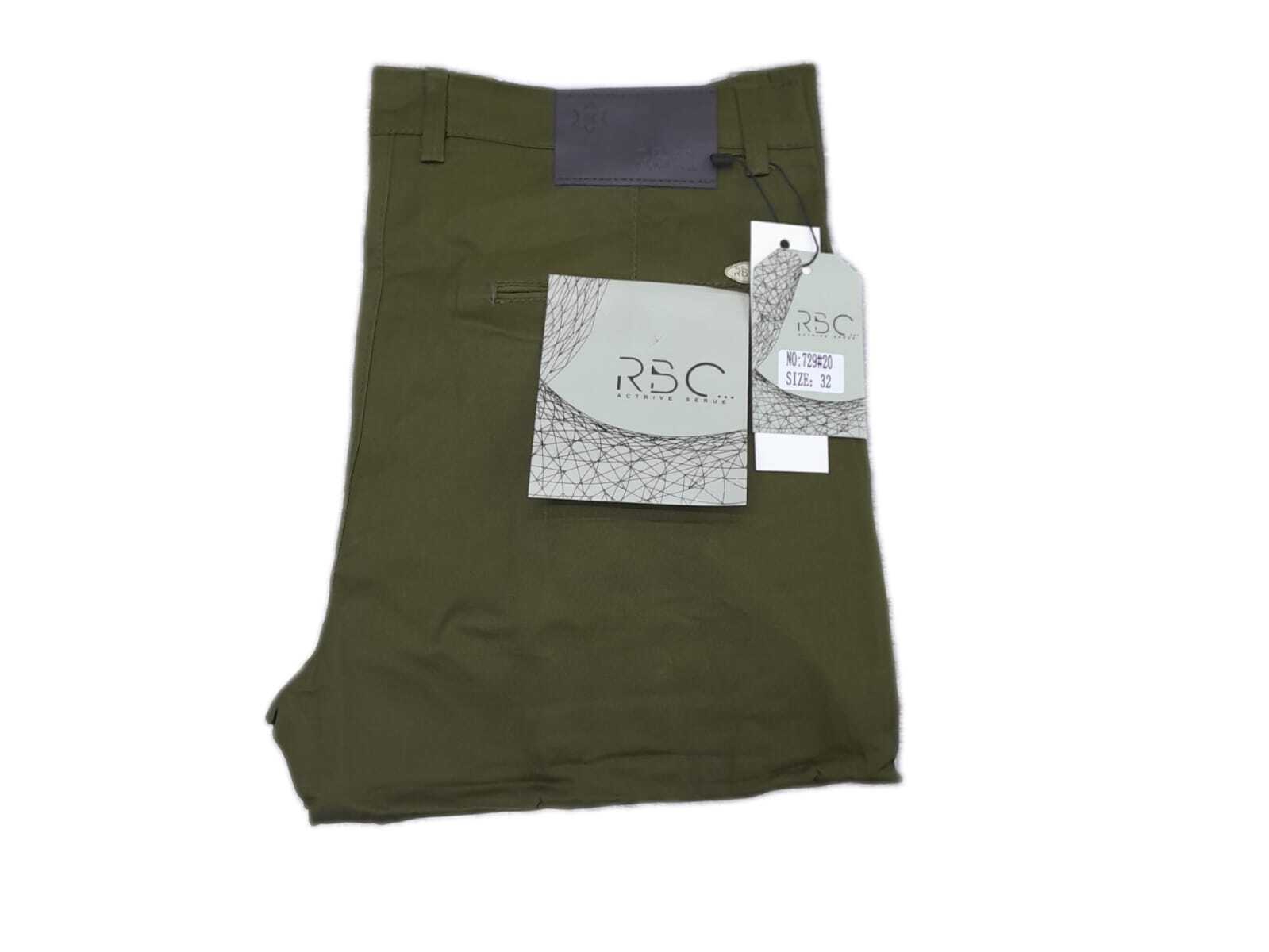 Fashion Slim Fit Quality RPC Khaki  Men's Comfort  Trouser Stretch Slim Fit Men's Pants