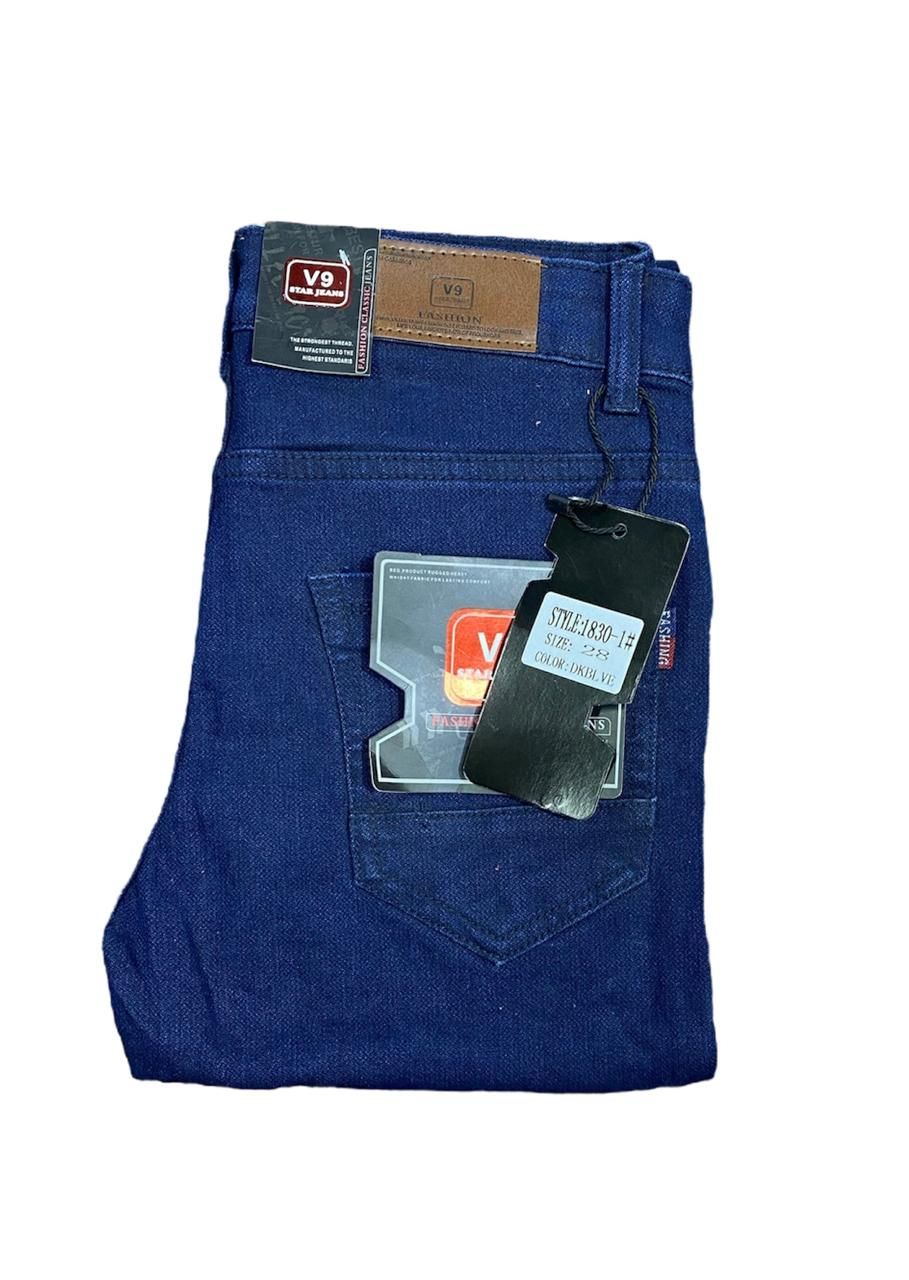 Fashion V9 Straight Jeans  Men's Comfort  Trouser  Men's Pants Denim Jeans Trouser