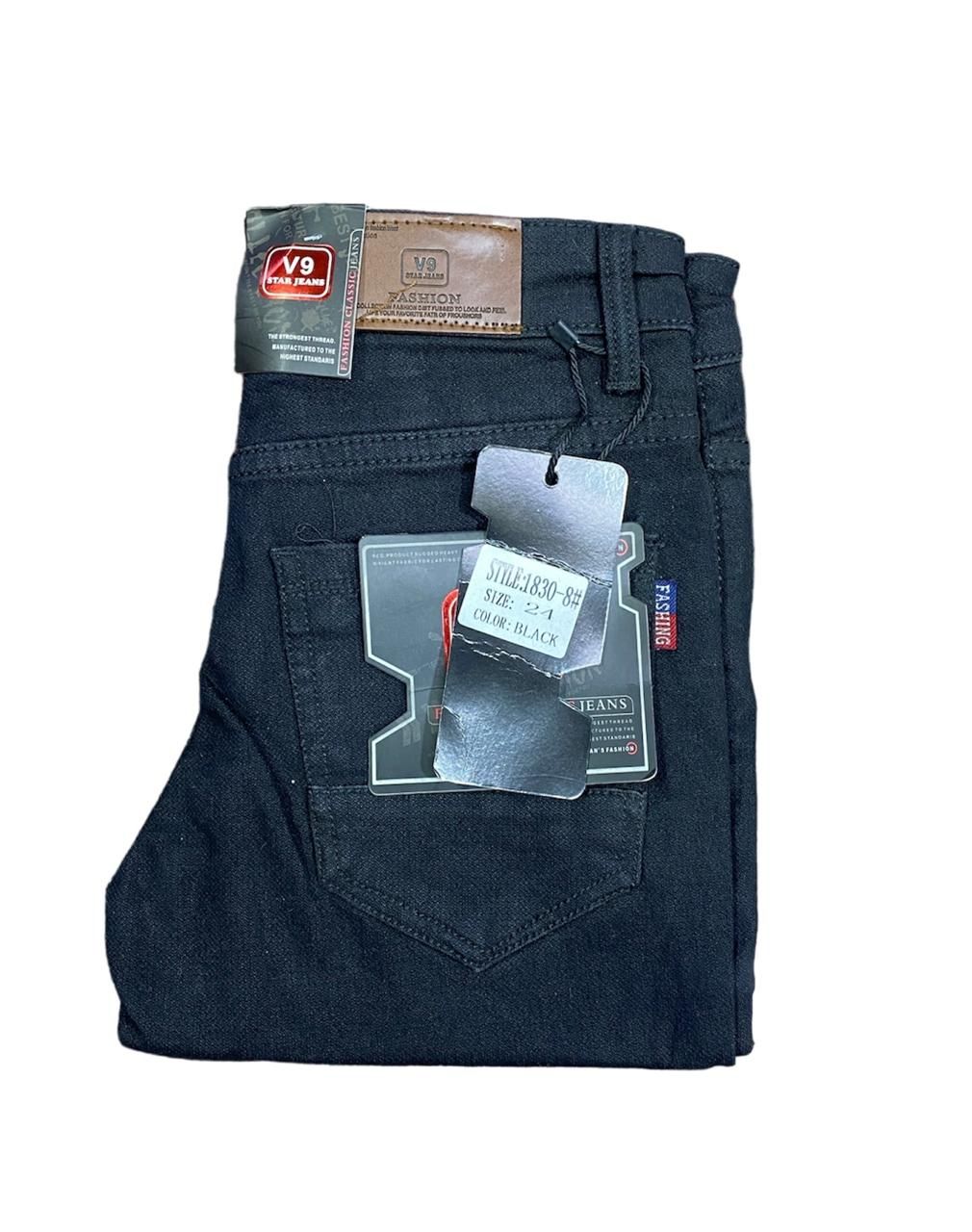 Fashion V9 Straight Jeans  Men's Comfort  Trouser  Men's Pants Denim Jeans Trouser